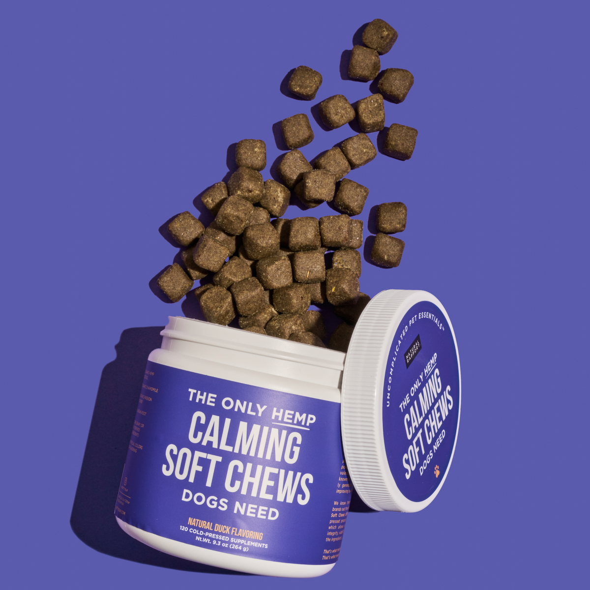 Hemp calming support only natural pet best sale