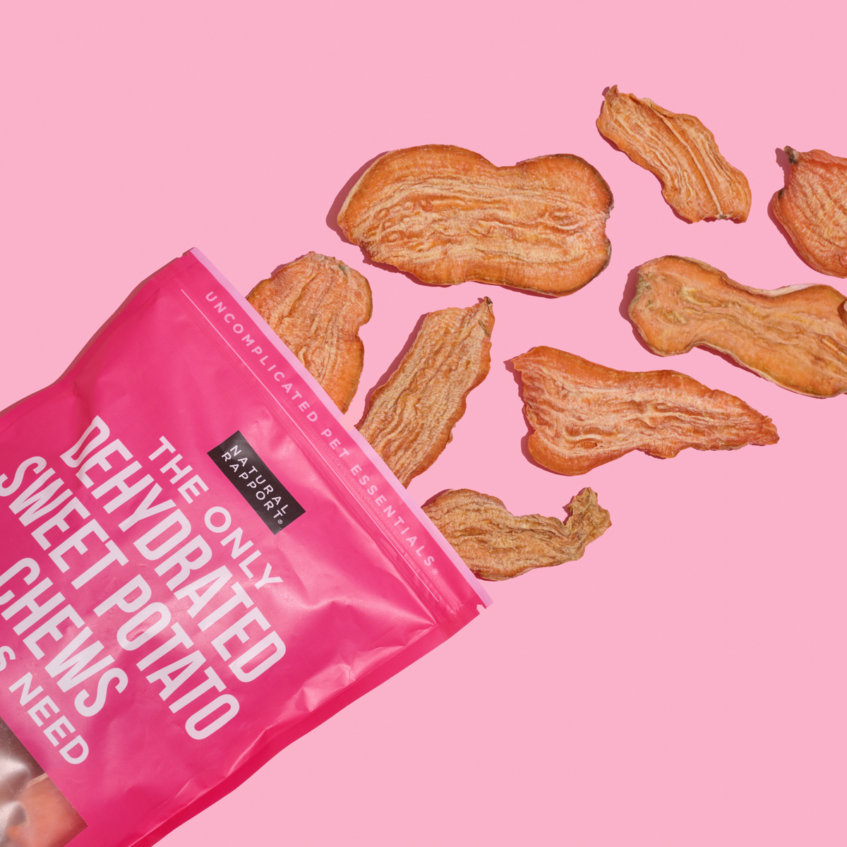 The Only Dehydrated Sweet Potato Chews Dogs Need Natural Rapport