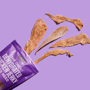 The Only Dehydrated Chicken Jerky Dogs Need - BULK