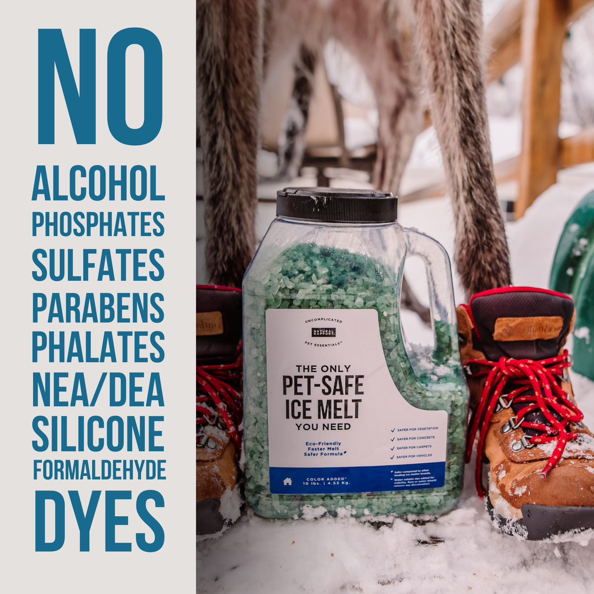 The Only Pet Safe Ice Melt You Need 18 lbs