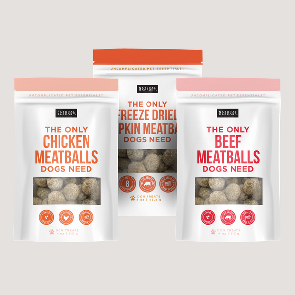 The Only Meatball Trio Dogs Need