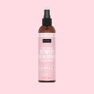 The Only Between Bath Spray Dogs Need - White Tea & Geranium