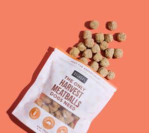The Only Harvest Meatballs Dogs Need