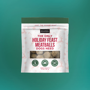 The Only Holiday Feast Meatballs Dogs Need