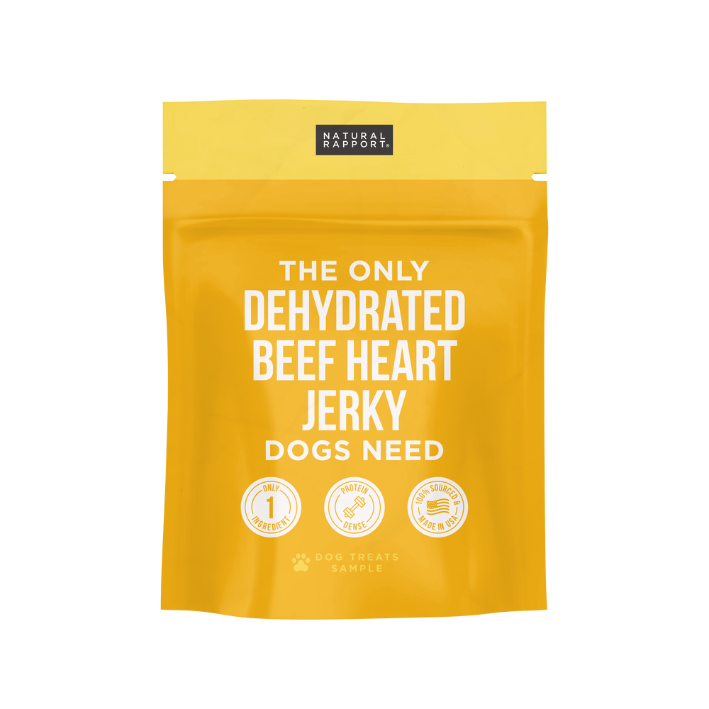 The Only Dehydrated Beef Heart Jerky Dogs Need - Wholesale