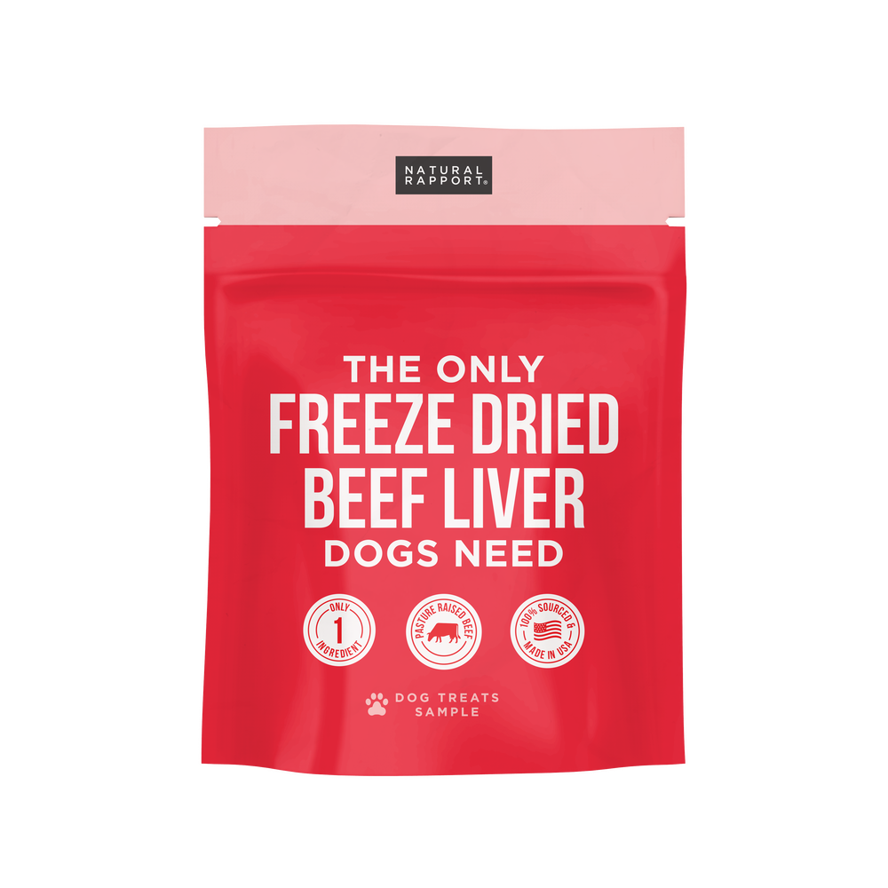 The Only Freeze Dried Beef Liver Dogs Need