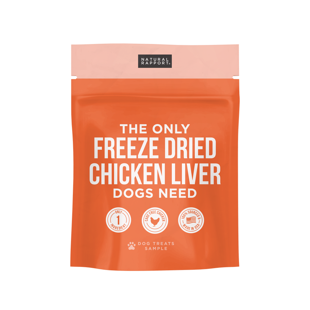 The Only Freeze Dried Chicken Liver Dogs Need