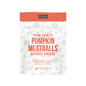 The Only Freeze Dried Pumpkin Meatballs Dogs Need - Wholesale