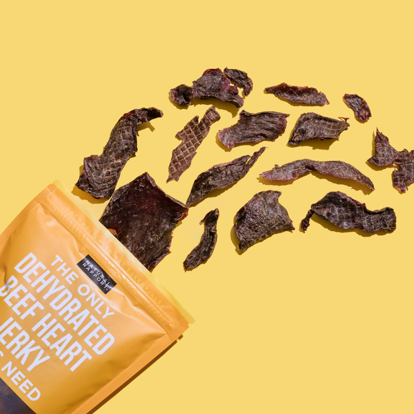 The Only Dehydrated Beef Heart Jerky Dogs Need - Wholesale