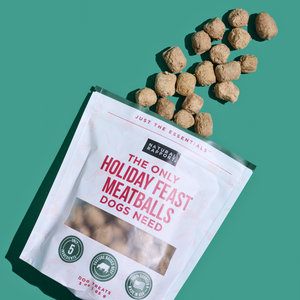 The Only Holiday Feast Meatballs Dogs Need
