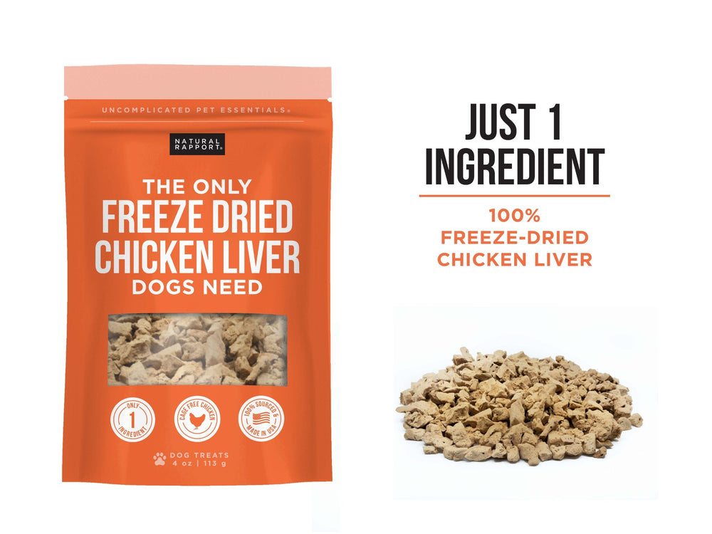 The Only Freeze Dried Chicken Liver Dogs Need - Wholesale
