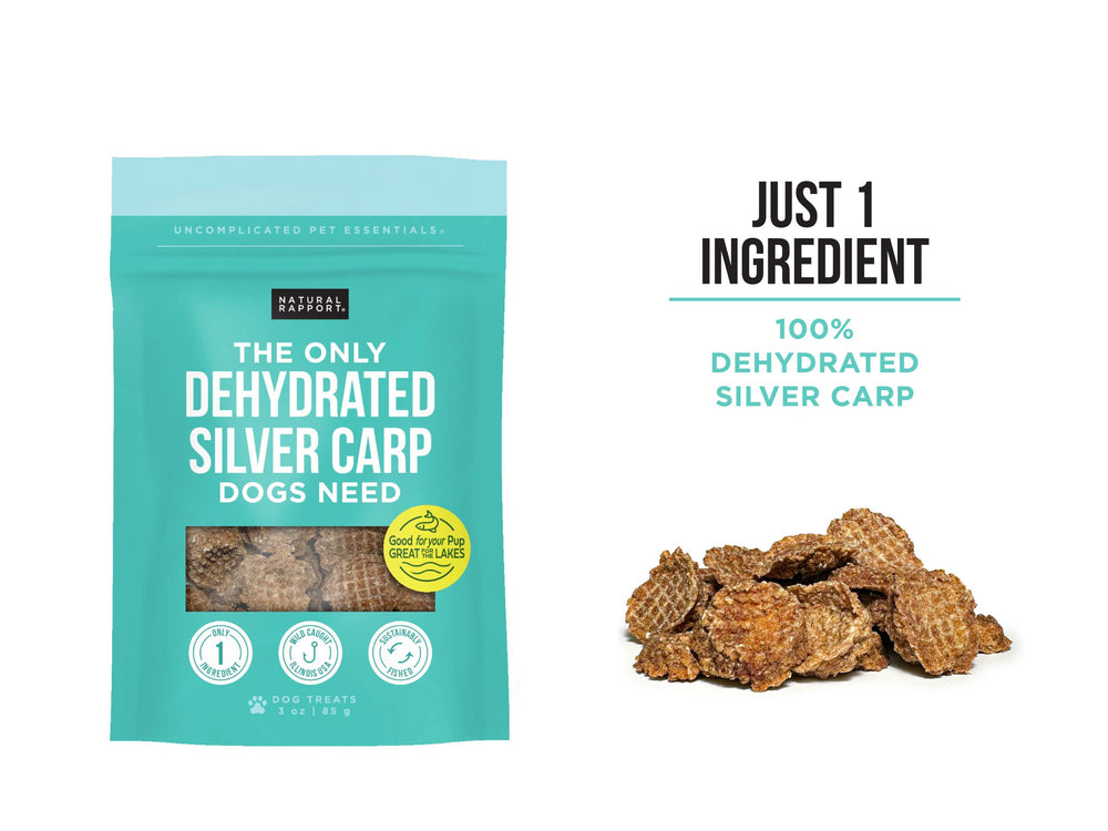 The Only Dehydrated Silver Carp Dogs Need
