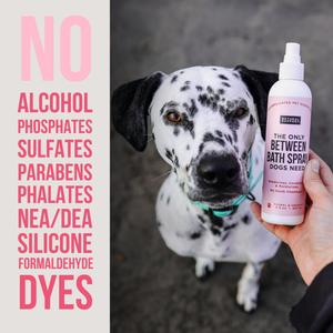 The Only Between Bath Spray Dogs Need - White Tea & Geranium