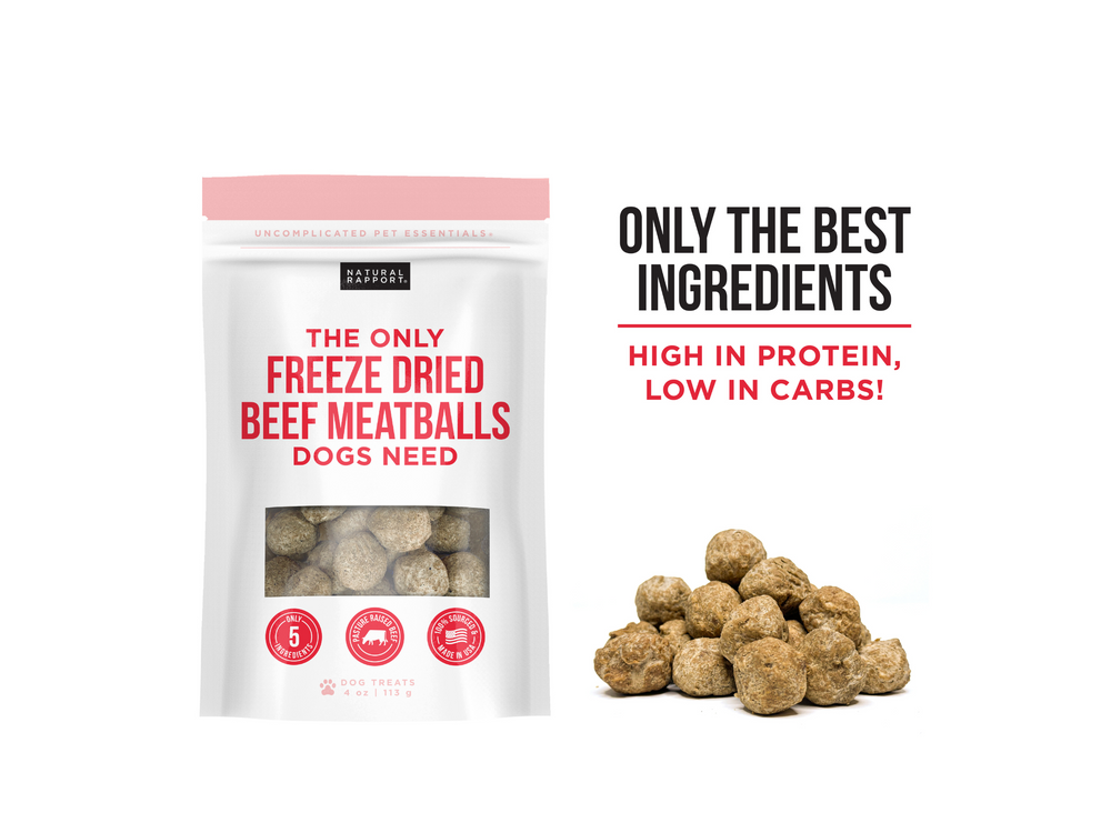The Only Freeze Dried Beef Meatballs Dogs Need - Wholesale