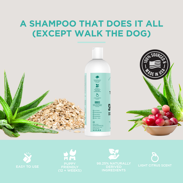 The Only Dog Shampoo Dogs Need - Gallon