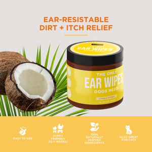 The Only Ear Wipes Dogs Need