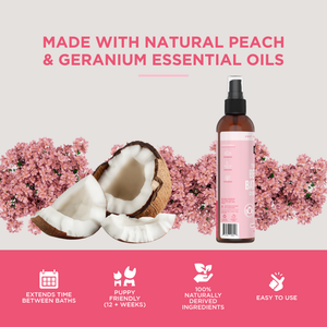 The Only Between Bath Spray Dogs Need - White Tea & Geranium