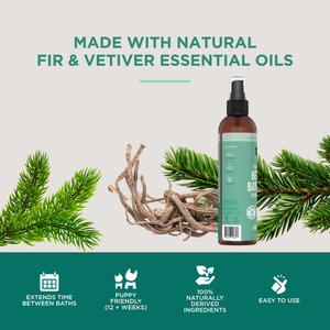 The Only Between Bath Spray Dogs Need - Fir & Vetiver