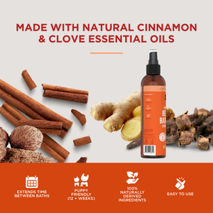 The Only Between Bath Spray Dogs Need - Cinnamon & Clove