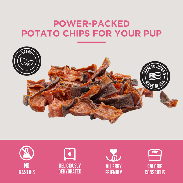 The Only Dehydrated Sweet Potato Bites Dogs Need