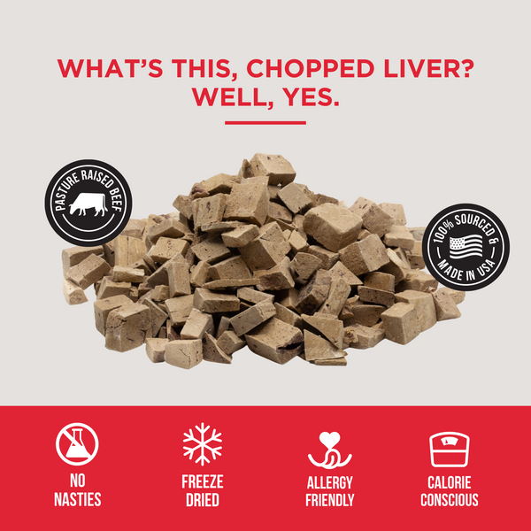 The Only Freeze Dried Beef Liver Dogs Need - Wholesale