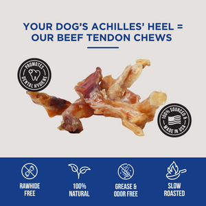 The Only Beef Tendon Chews Dogs Need