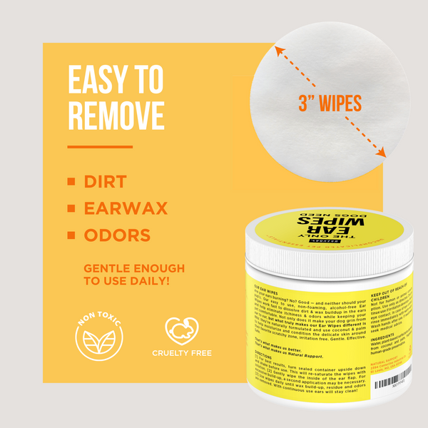 The Only Ear Wipes Dogs Need