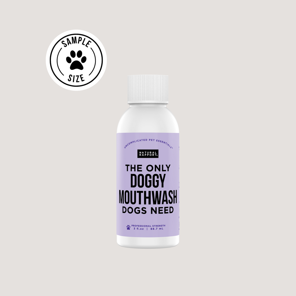 The Only Doggy Mouthwash Dogs Need