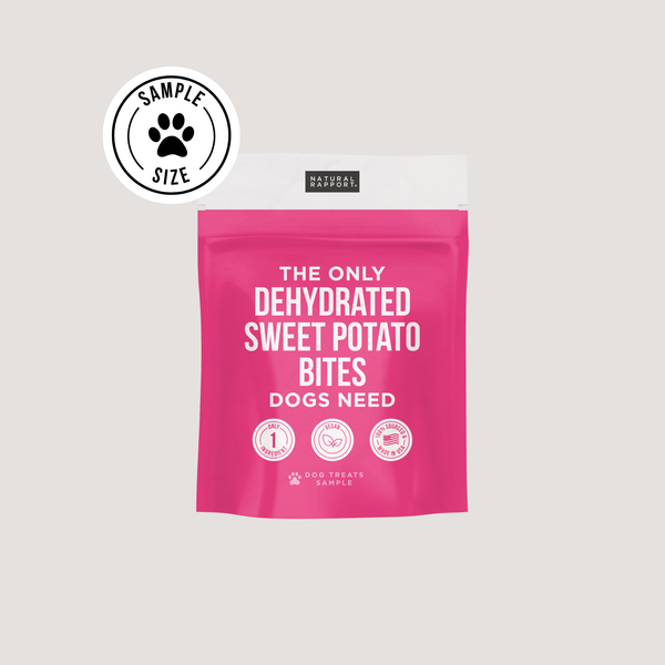 The Only Dehydrated Sweet Potato Bites Dogs Need