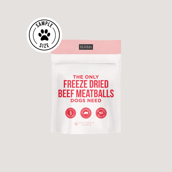 The Only Freeze Dried Beef Meatballs Dogs Need - Wholesale