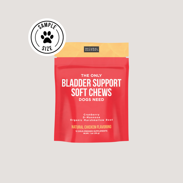 The Only Bladder Support Soft Chews Dogs Need