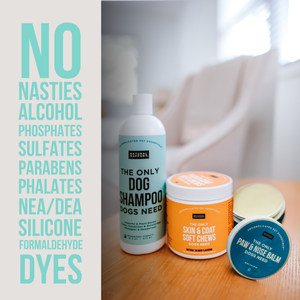 The Only Itch Relief Trio Dogs Need