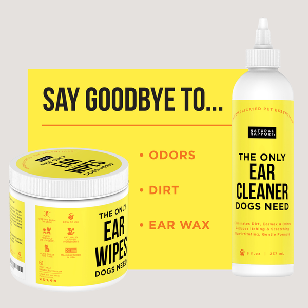 The Only Ear Cleaner Duo Dogs Need