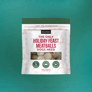 The Only Holiday Feast Meatballs Dogs Need