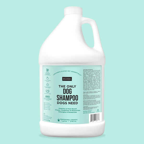 The Only Dog Shampoo Dogs Need - Gallon