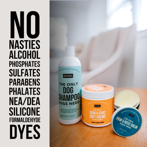 The Only Itch Relief Trio Dogs Need