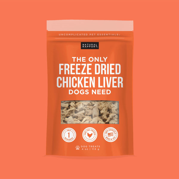 The Only Freeze Dried Chicken Liver Dogs Need - Wholesale