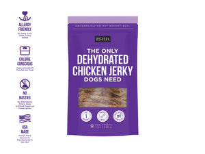 The Only Dehydrated Chicken Jerky Dogs Need - 2 pack