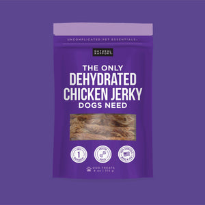 The Only Dehydrated Chicken Jerky Dogs Need