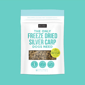The Only Freeze Dried Silver Carp Dogs Need