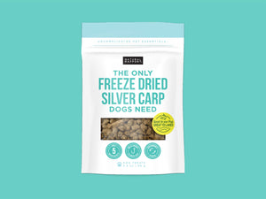 The Only Freeze Dried Silver Carp Dogs Need