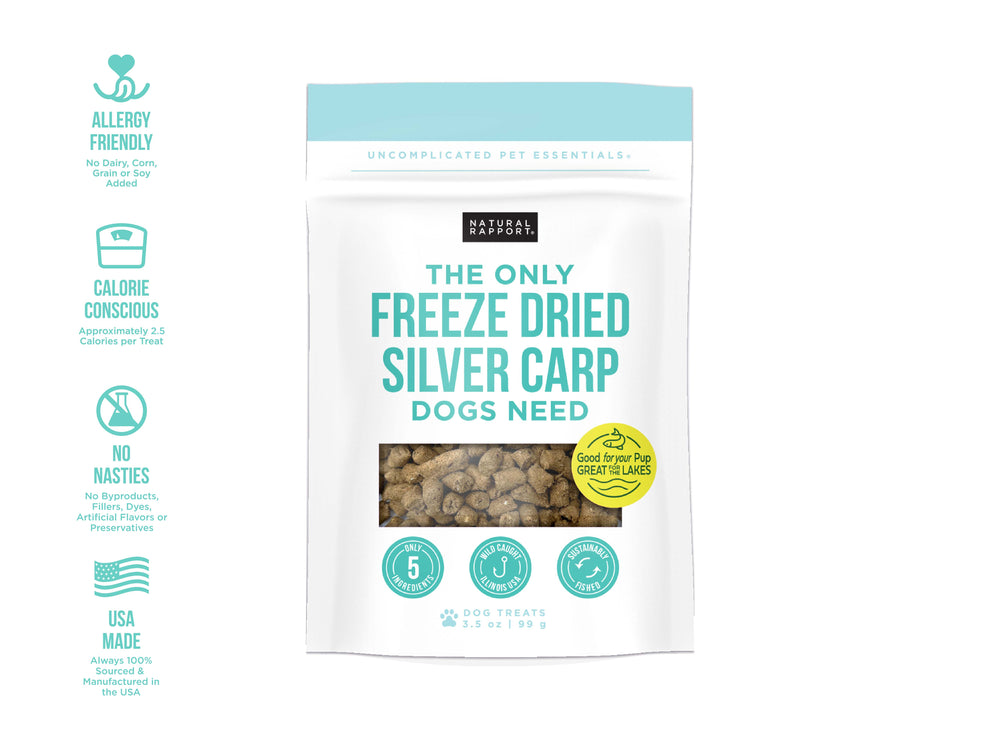 The Only Freeze Dried Silver Carp Dogs Need - Wholesale