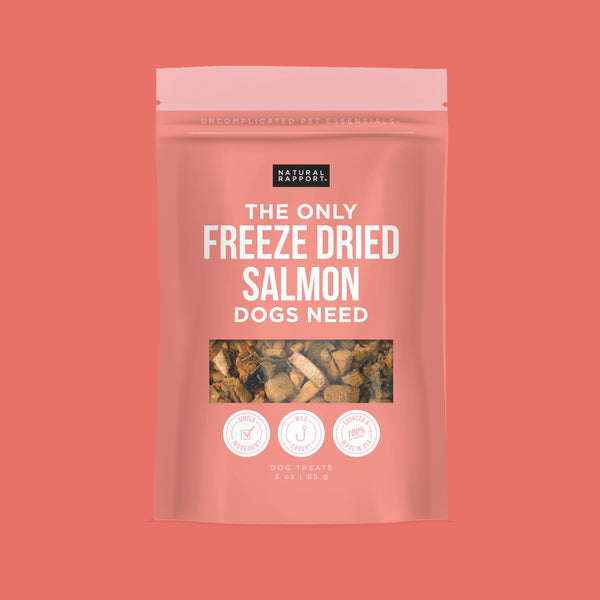 The Only Freeze Dried Salmon Dogs Need