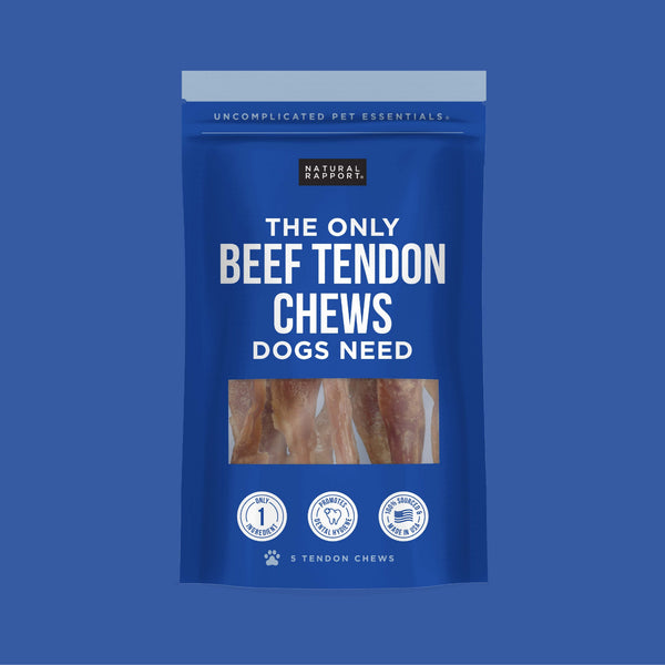 The Only Beef Tendon Chews Dogs Need – Natural Rapport