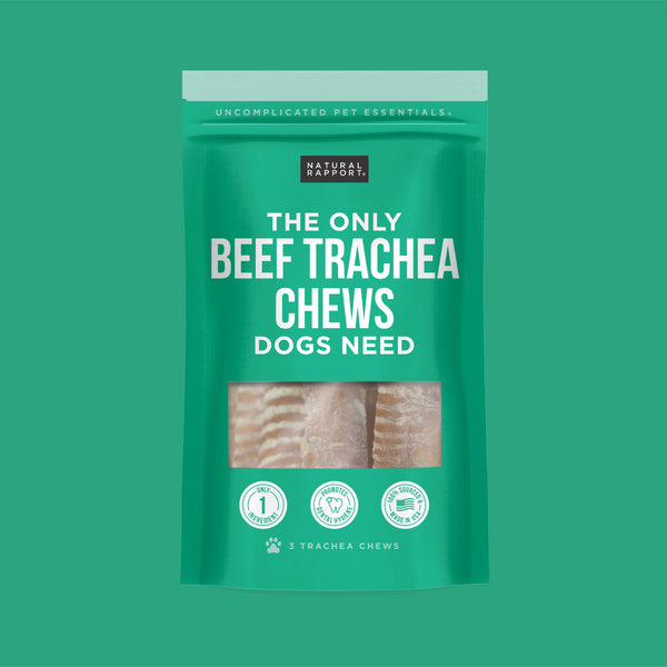 The Only Beef Trachea Chews Dogs Need