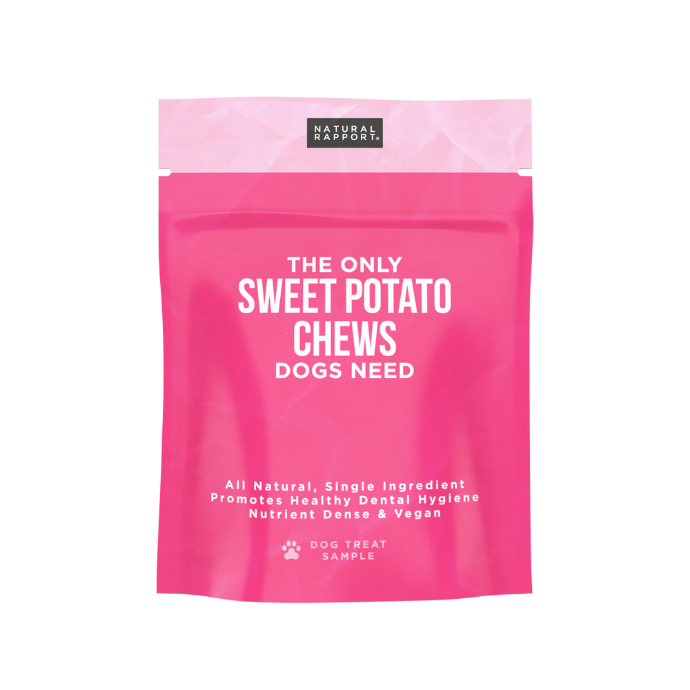 The Only Dehydrated Sweet Potato Chews Dogs Need