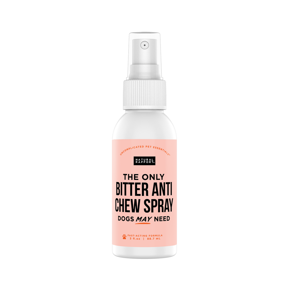 The Only Bitter Anti Chew Spray Dogs May Need – Natural Rapport