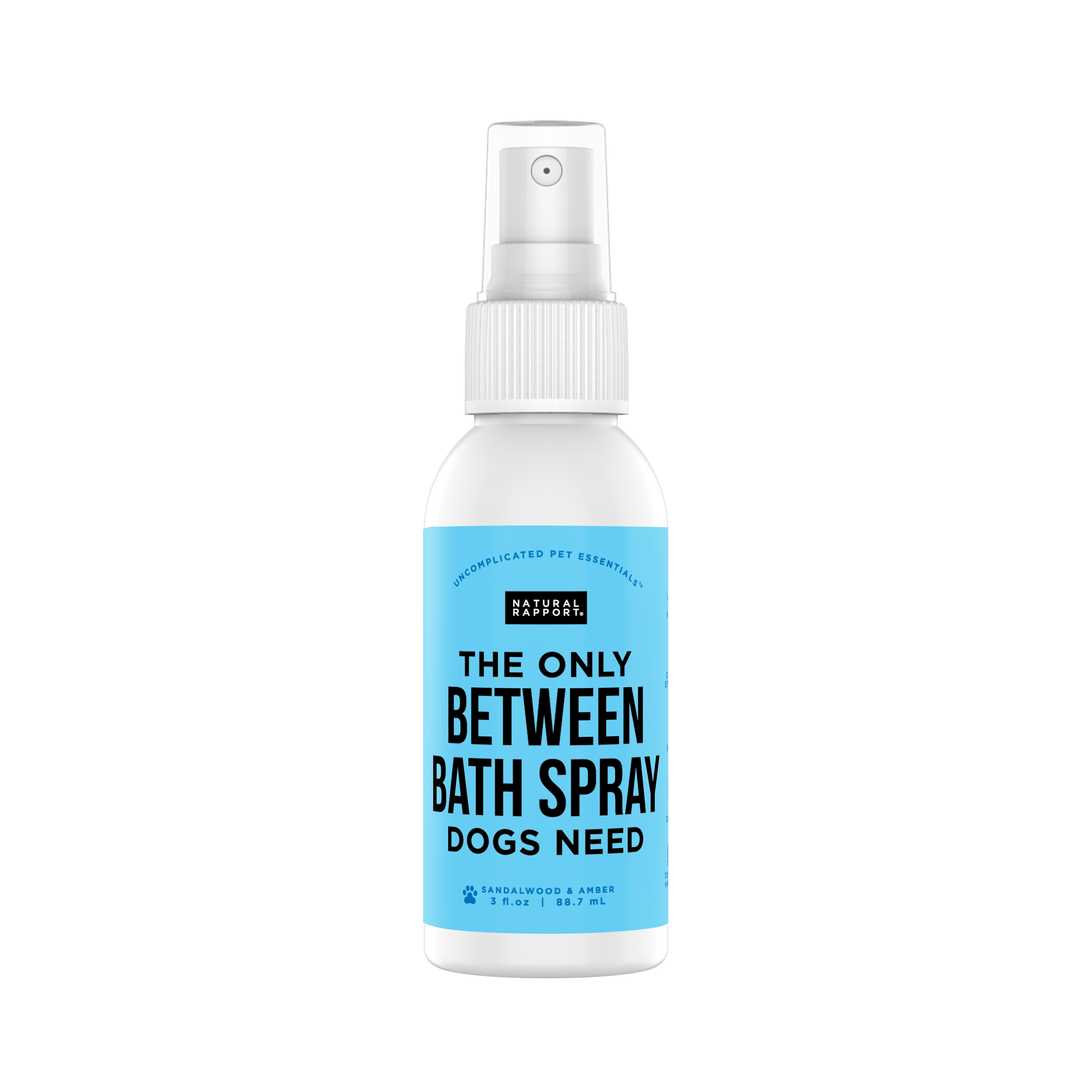 The Only Between Bath Spray Dogs Need Amber & Sandalwood Natural