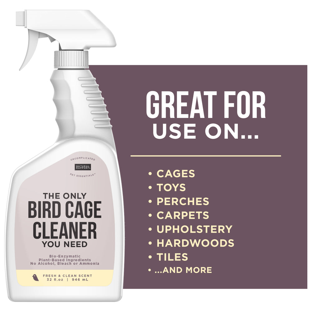 Natural Bird Cage Cleaner