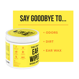 Natural Ear Wipes for Dogs
